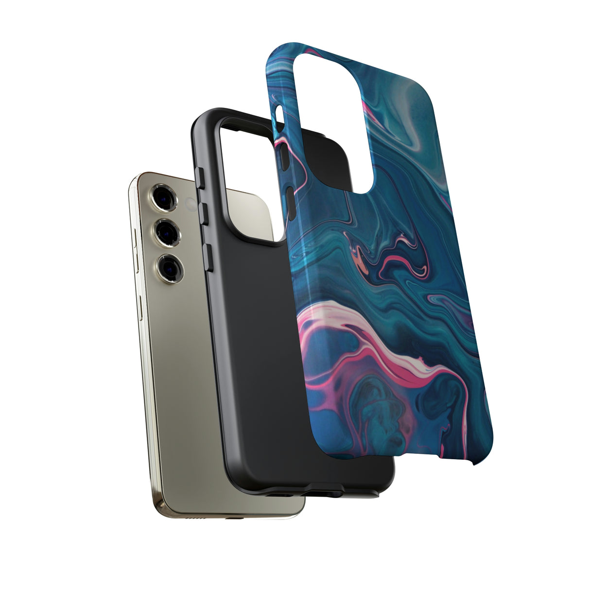 Blue Ink Android Case (Protective) Phone Case