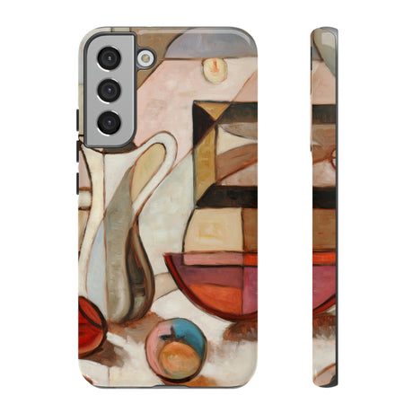 Cubism Art Table Android Case (Protective) Samsung Galaxy S22 Plus Glossy Phone Case