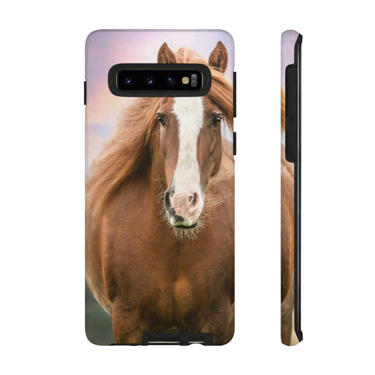 Beautiful Horse Android Case (Protective) Samsung Galaxy S10 Glossy Phone Case