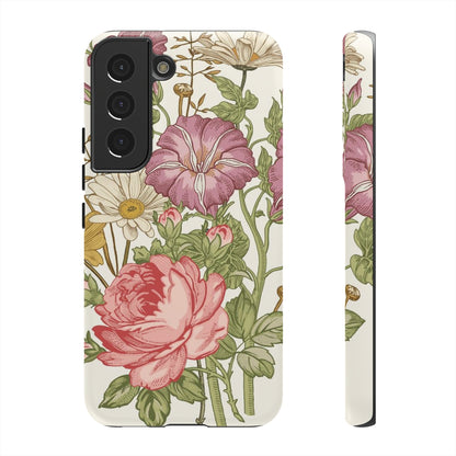 Bouquet Rose Vintage Flower Samsung Case (Protective) Samsung Galaxy S22 Matte Phone Case