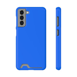 Brandeis Blue Android Case (Card) Samsung Galaxy S21 Glossy Without gift packaging Phone Case