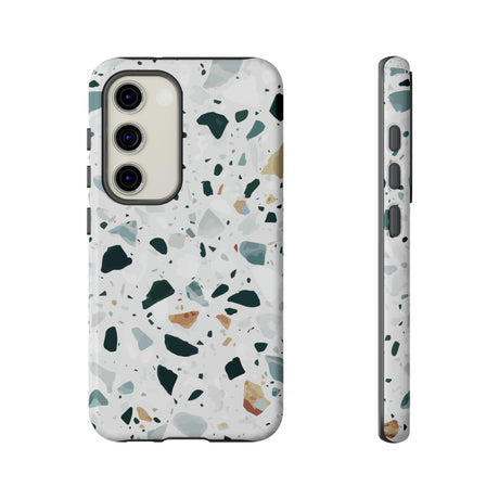 Italian Terrazzo Android Case (Protective) Samsung Galaxy S23 Glossy Phone Case