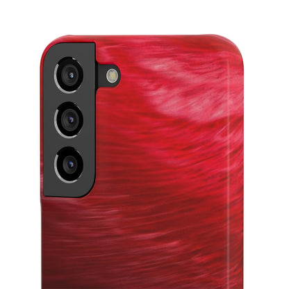 Red Feather Ink Art Android Case (Slim) Phone Case