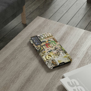 Grunge Vintage Poster Android Case (Protective) Phone Case