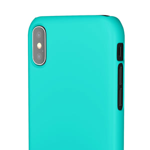 Bright Turquoise iPhone Case (Slim) Phone Case