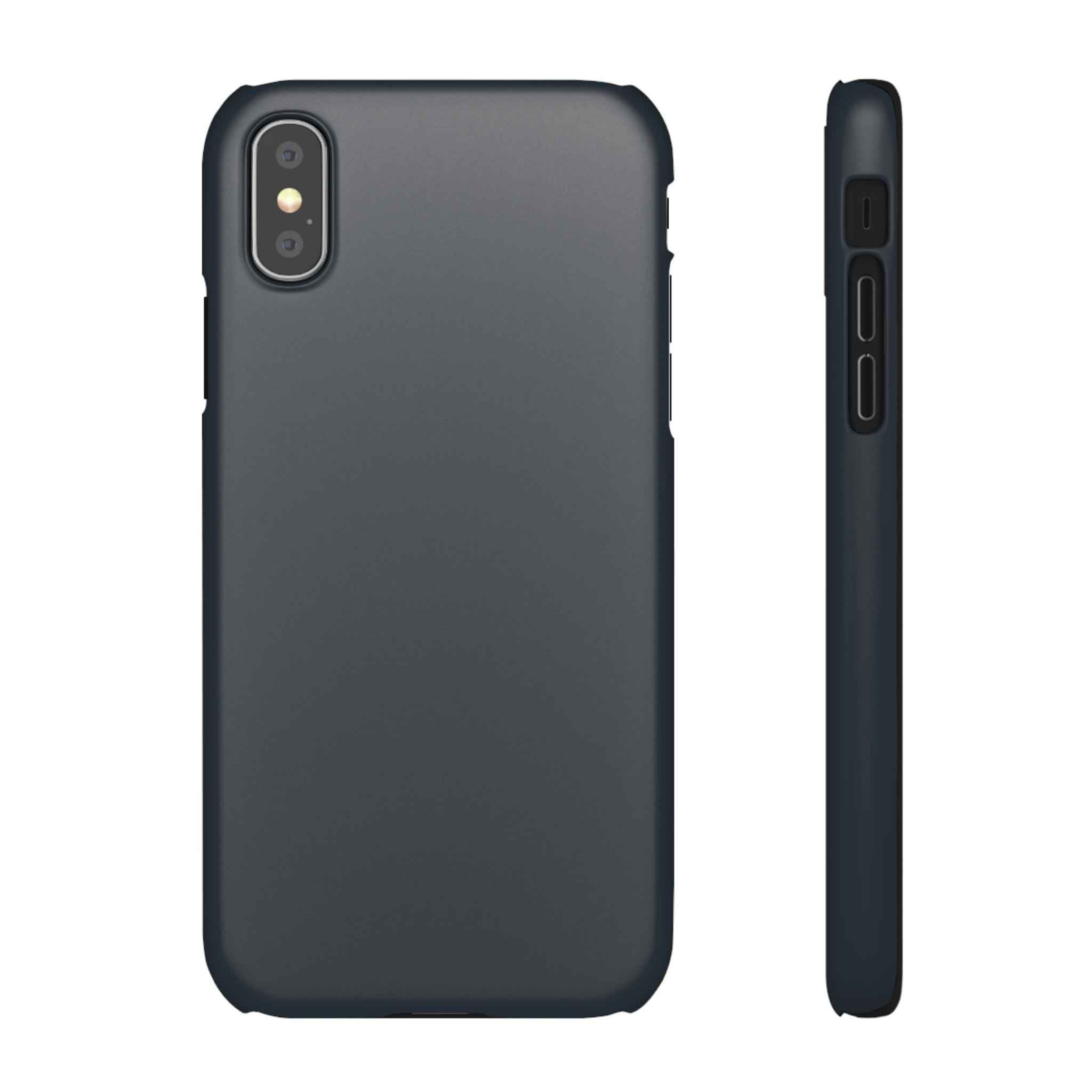 Gunmetal iPhone Case (Slim) iPhone XS Matte Phone Case