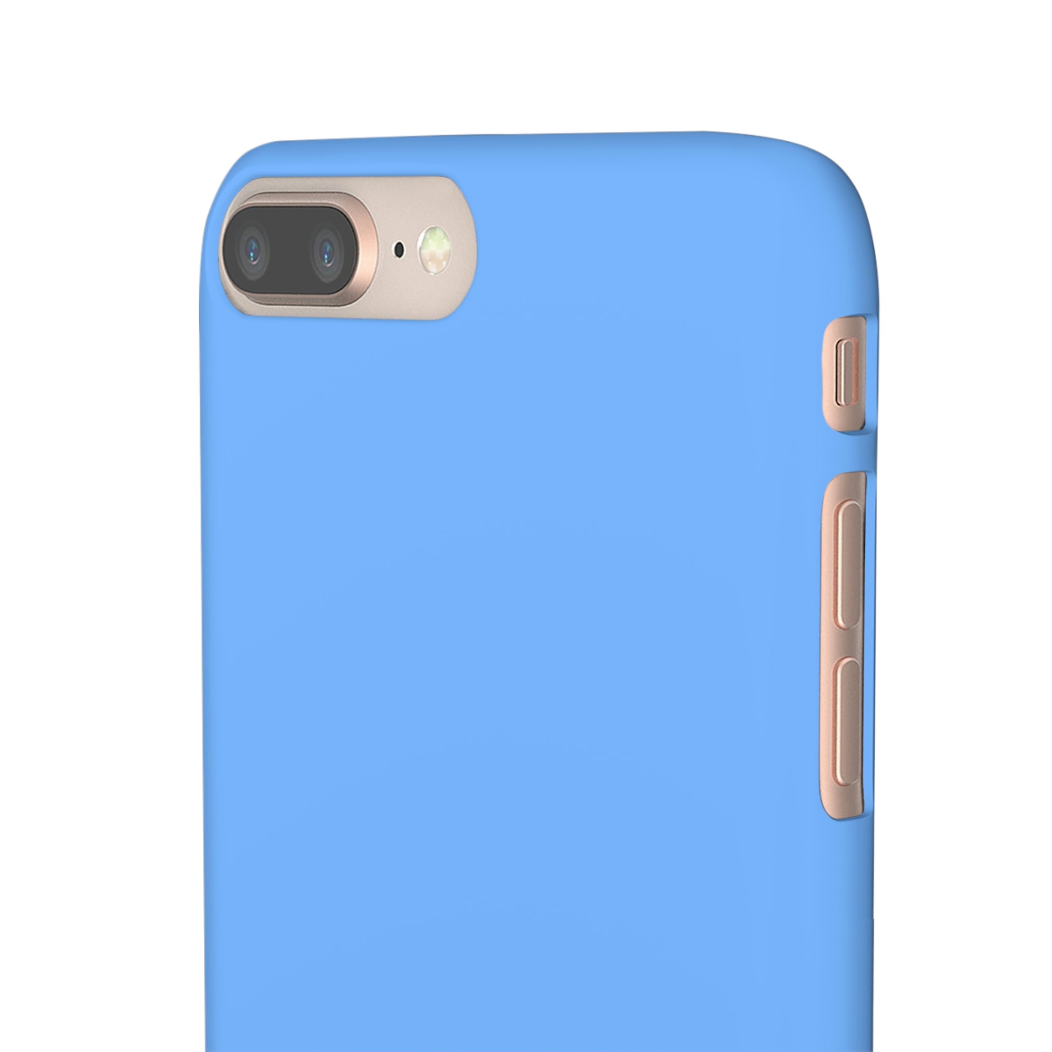 French Sky Blue iPhone Case (Slim) Phone Case