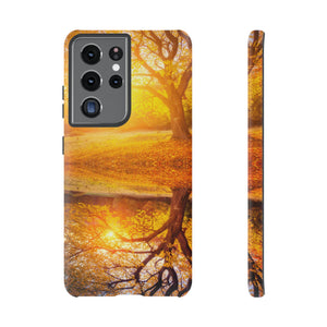 Golden Sundown Android Case (Protective) Samsung Galaxy S21 Ultra Matte Phone Case