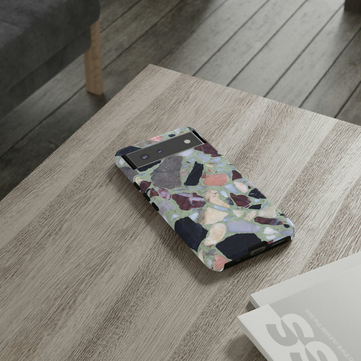 Terrazzo in Green Android Case (Protective) Phone Case