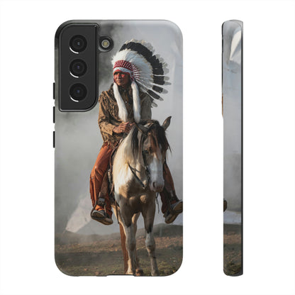 Indian Cheif Android Case (Protective) Samsung Galaxy S22 Matte Phone Case