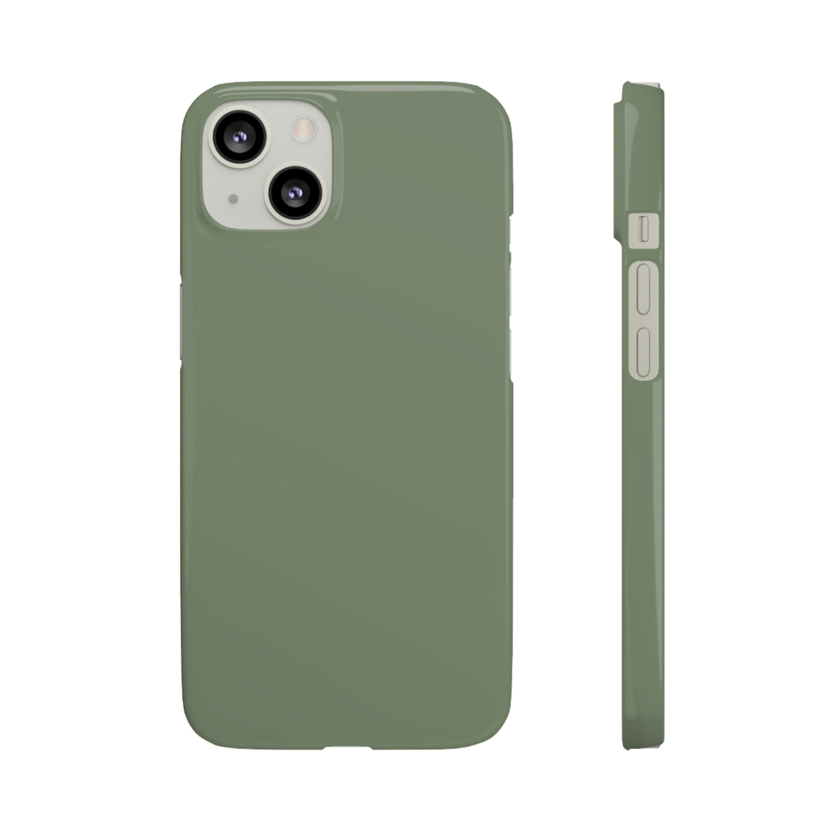 Camouflage Green iPhone Case (Slim) iPhone 13 Glossy Phone Case