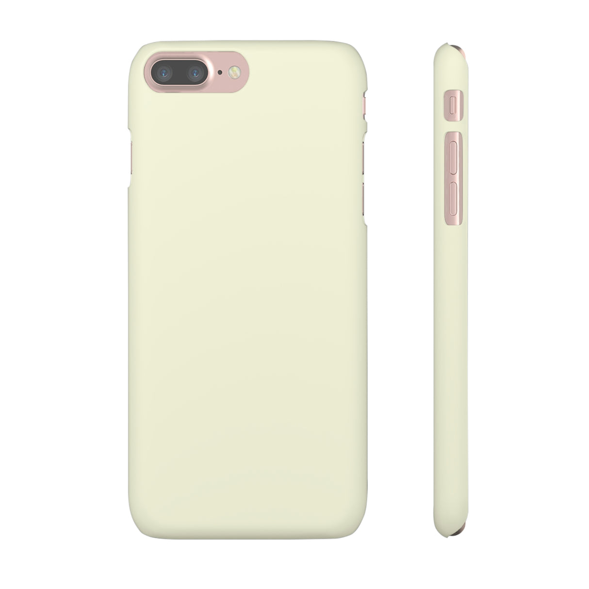 Beige iPhone Case (Slim) iPhone 7 Plus Matte Phone Case