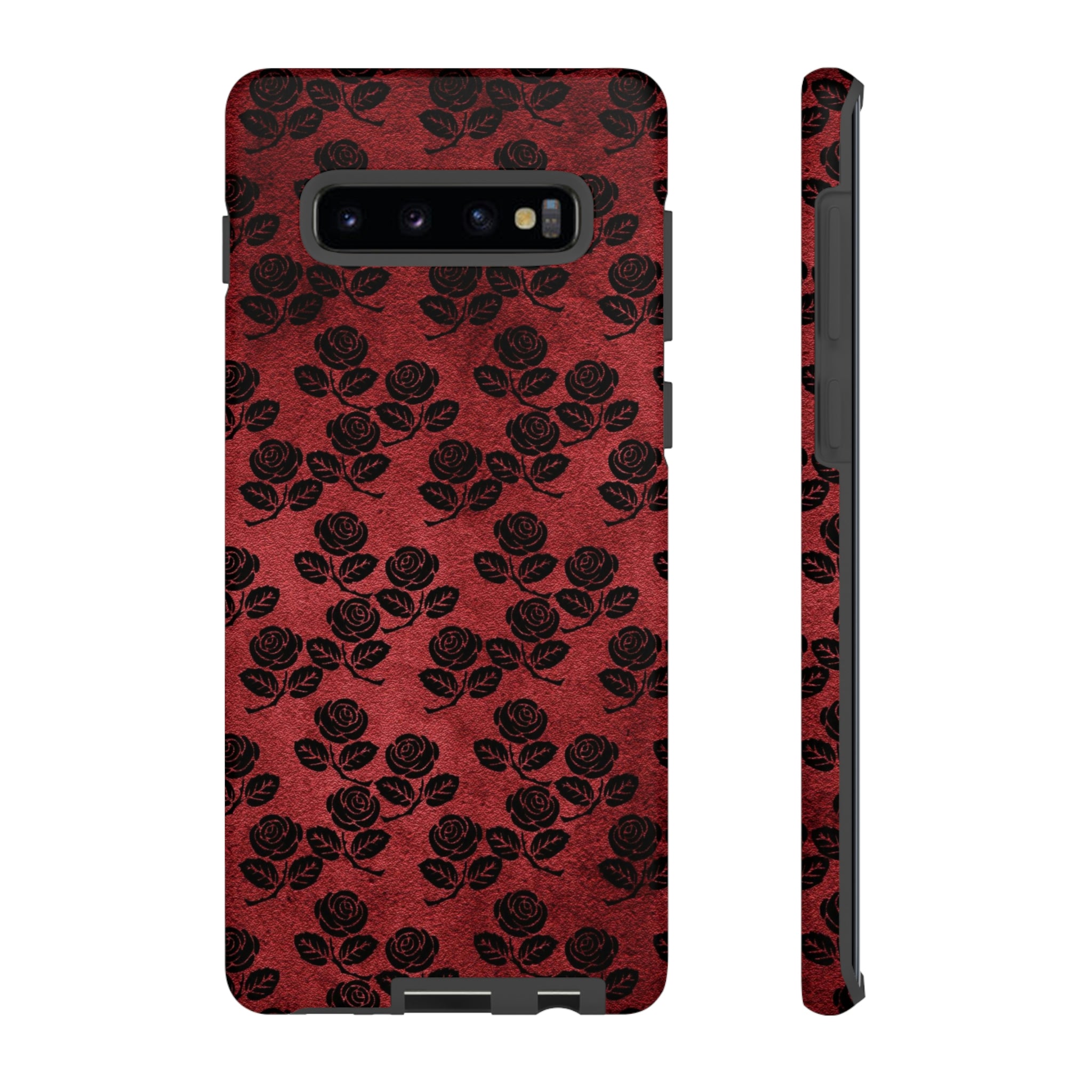 Rosemony Gothic Flower Samsung Case (Protective) Samsung Galaxy S10 Plus Matte Phone Case