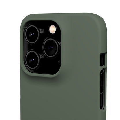 Ebony Green iPhone Case (Slim) Phone Case