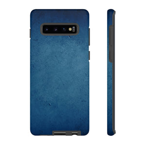 Blue Texture Android Case (Protective) Samsung Galaxy S10 Plus Matte Phone Case