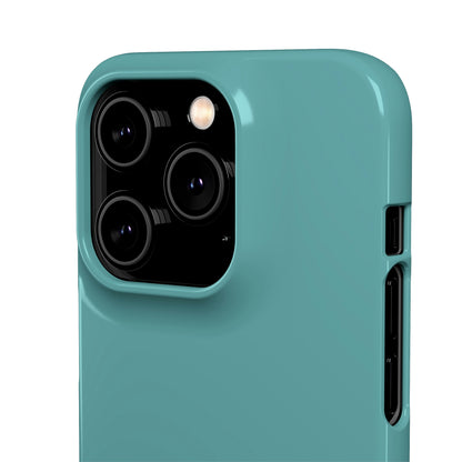 Cadet Blue iPhone Case (Slim) Phone Case