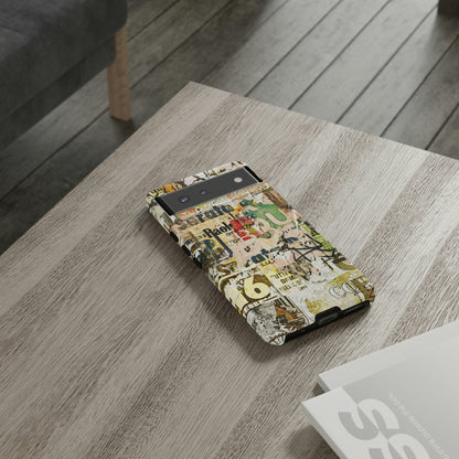 Grunge Vintage Poster Android Case (Protective) Phone Case