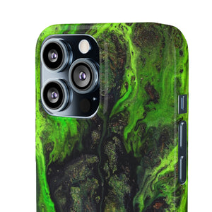 Toxic Ink Art iPhone Case (Slim) Phone Case