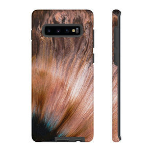 Light Brown Ink Art Android Case (Protective) Samsung Galaxy S10 Plus Glossy Phone Case