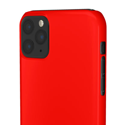 Candy Apple Red iPhone Case (Slim) Phone Case