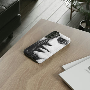 Black & White Pop Art Android Case (Protective) Phone Case