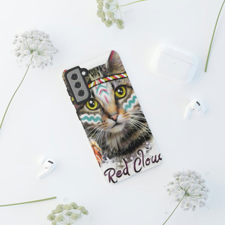 Red Cloud Cat Android Case (Protective) Phone Case