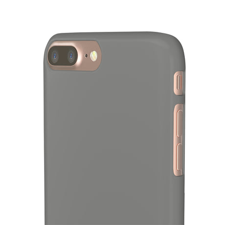 Battleship Gray iPhone Case (Slim) Phone Case