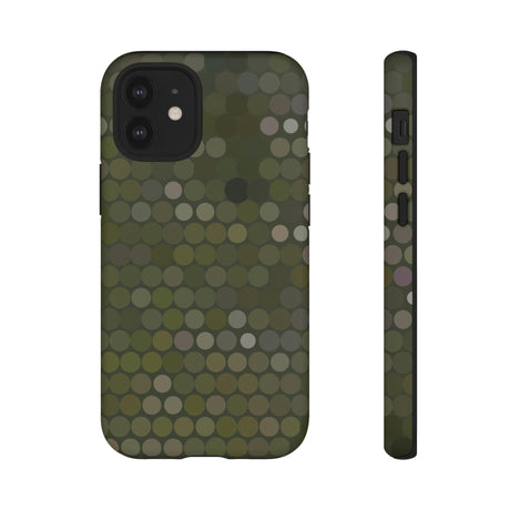 Military Dot Camo Phone case iPhone 12 Mini Matte Phone Case