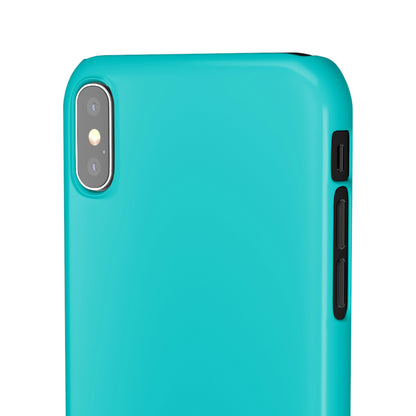 Dark Turquoise iPhone Case (Slim) Phone Case