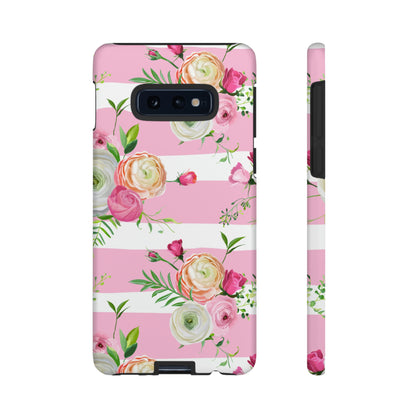 Pink Roses Android Case (Protective) Samsung Galaxy S10E Matte Phone Case