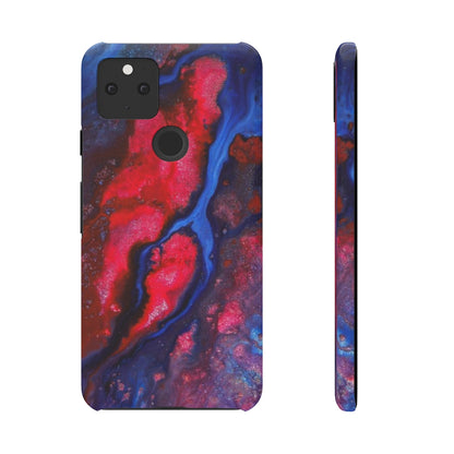 SuperMan Ink Art Android Case (Slim) Google Pixel 5 Glossy Phone Case