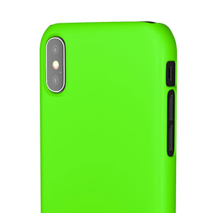 Bright Green iPhone Case (Slim) Phone Case