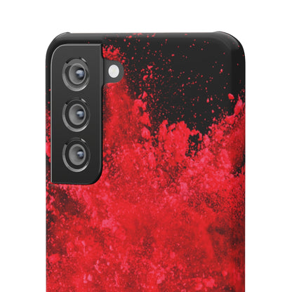 Red Explosion Samsung Case (Slim) Phone Case