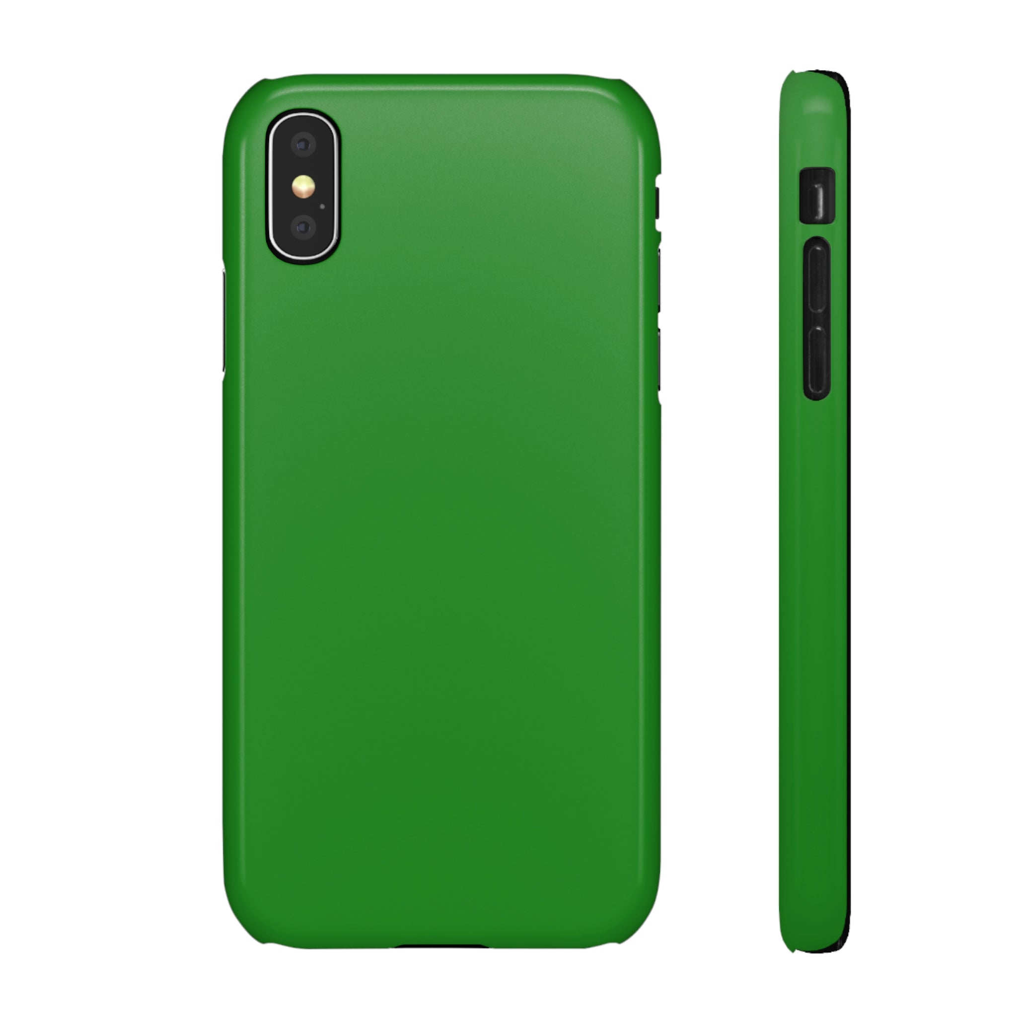 Forest Green iPhone Case (Slim) iPhone X Glossy Phone Case