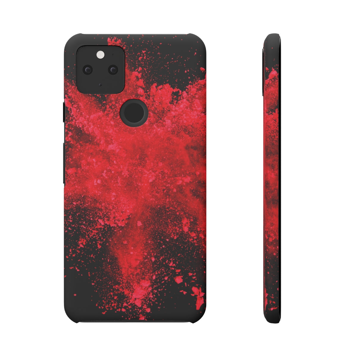 Red Explosion Samsung Case (Slim) Google Pixel 5 5G Matte Phone Case