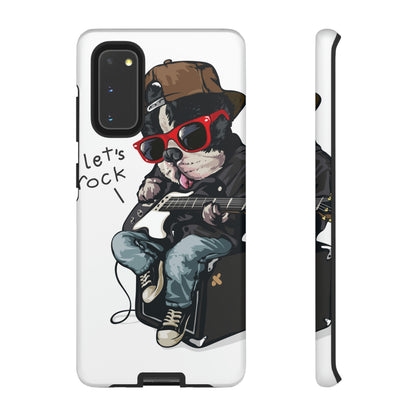 Rock n Roll Dog Android Case (Protective) Samsung Galaxy S20 Matte Phone Case