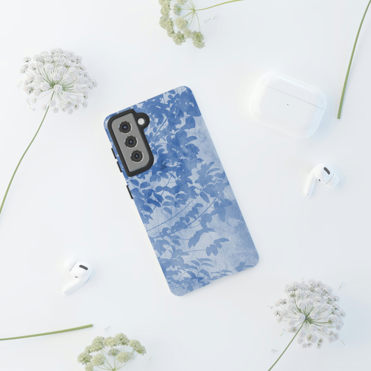 Blue Artistic Android Case (Protective) Phone Case