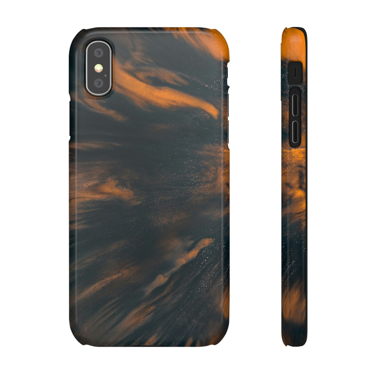 Space Speed Ink Art iPhone Case (Slim) iPhone XS Glossy Phone Case