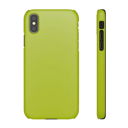 Acid Green iPhone Case (Slim) iPhone XS Matte Phone Case