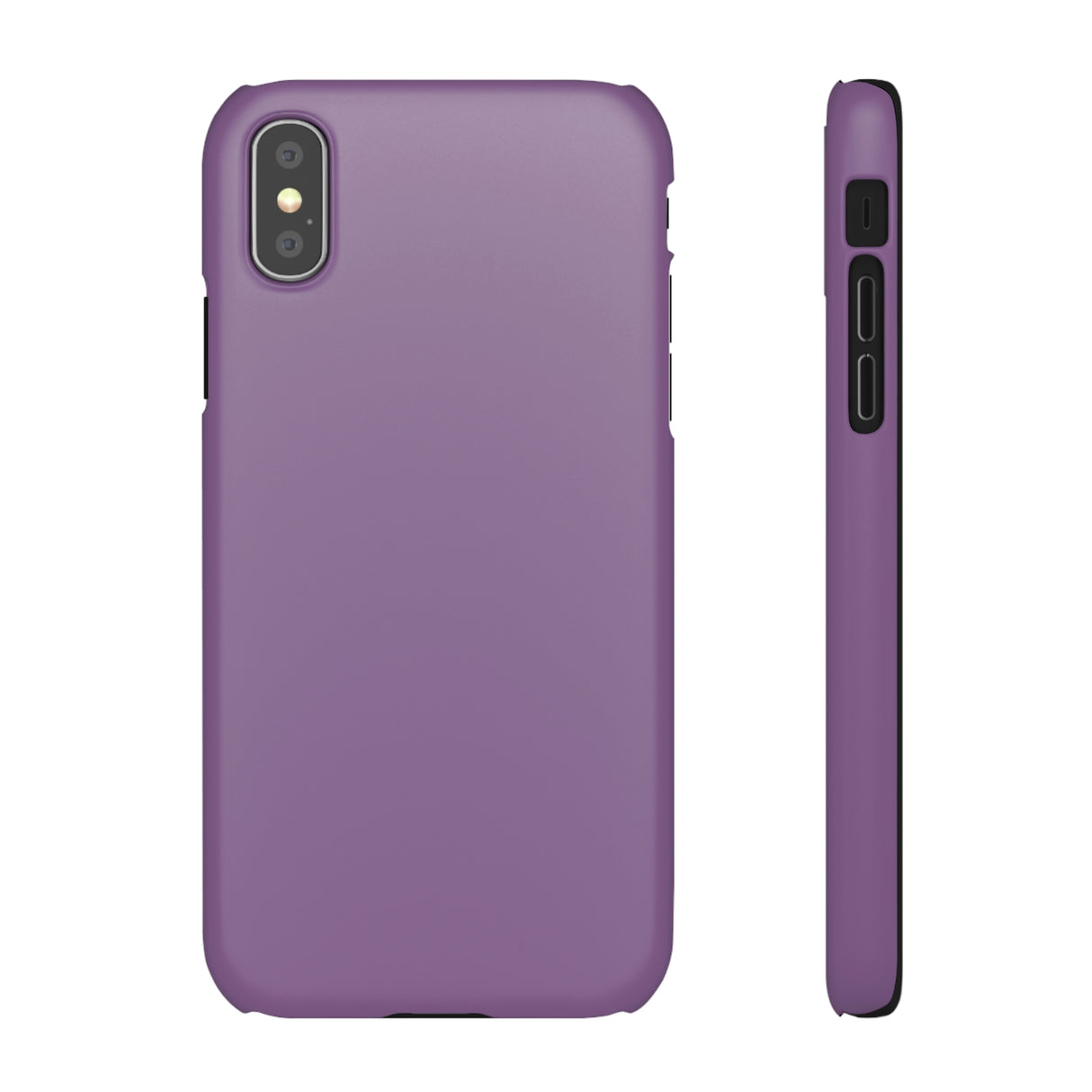 French Lilac iPhone Case (Slim) iPhone XS Matte Phone Case