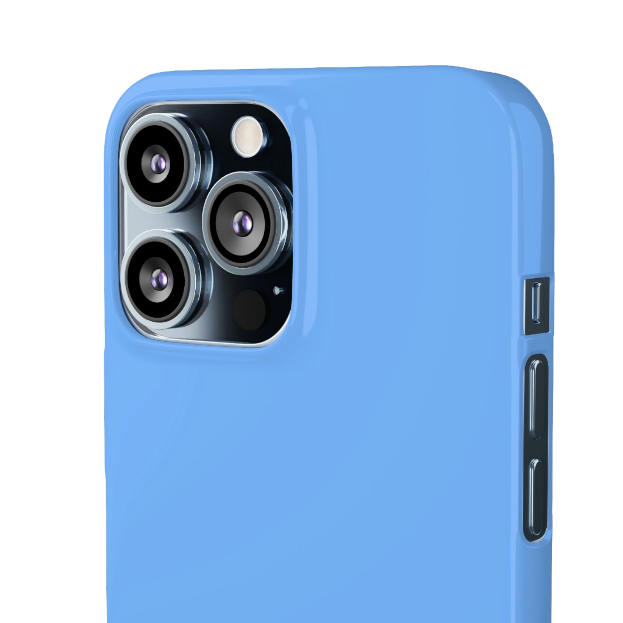 French Sky Blue iPhone Case (Slim) Phone Case