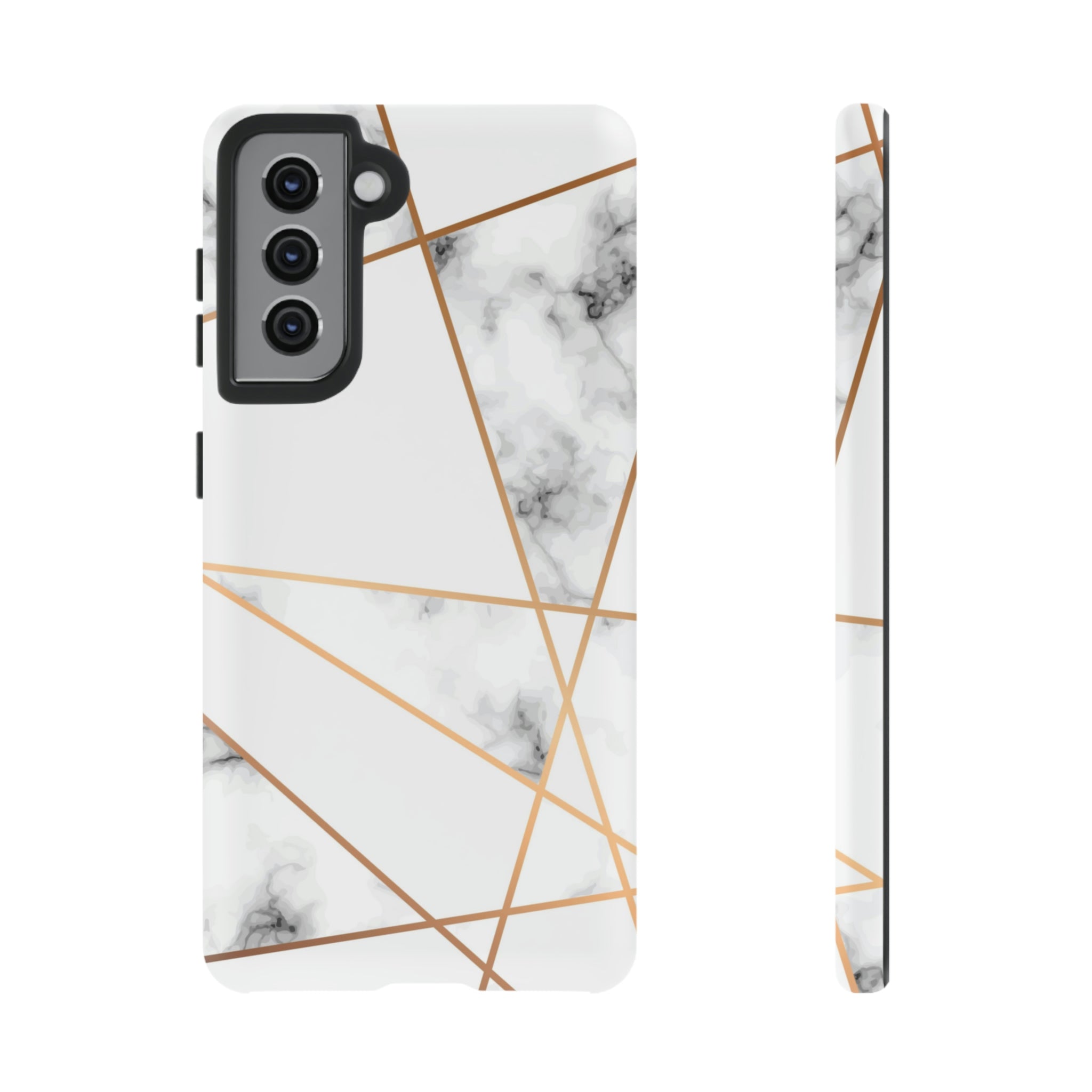 Marble Geometric Android Case (Protective) Samsung Galaxy S21 Matte Phone Case