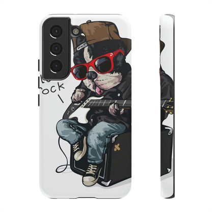 Rock n Roll Dog Android Case (Protective) Samsung Galaxy S22 Matte Phone Case