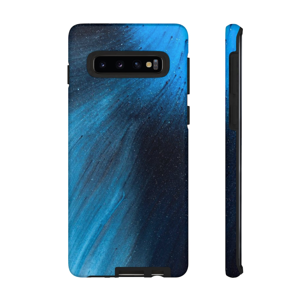 Star Sky Ink Art Android Case (Protective) Samsung Galaxy S10 Matte Phone Case