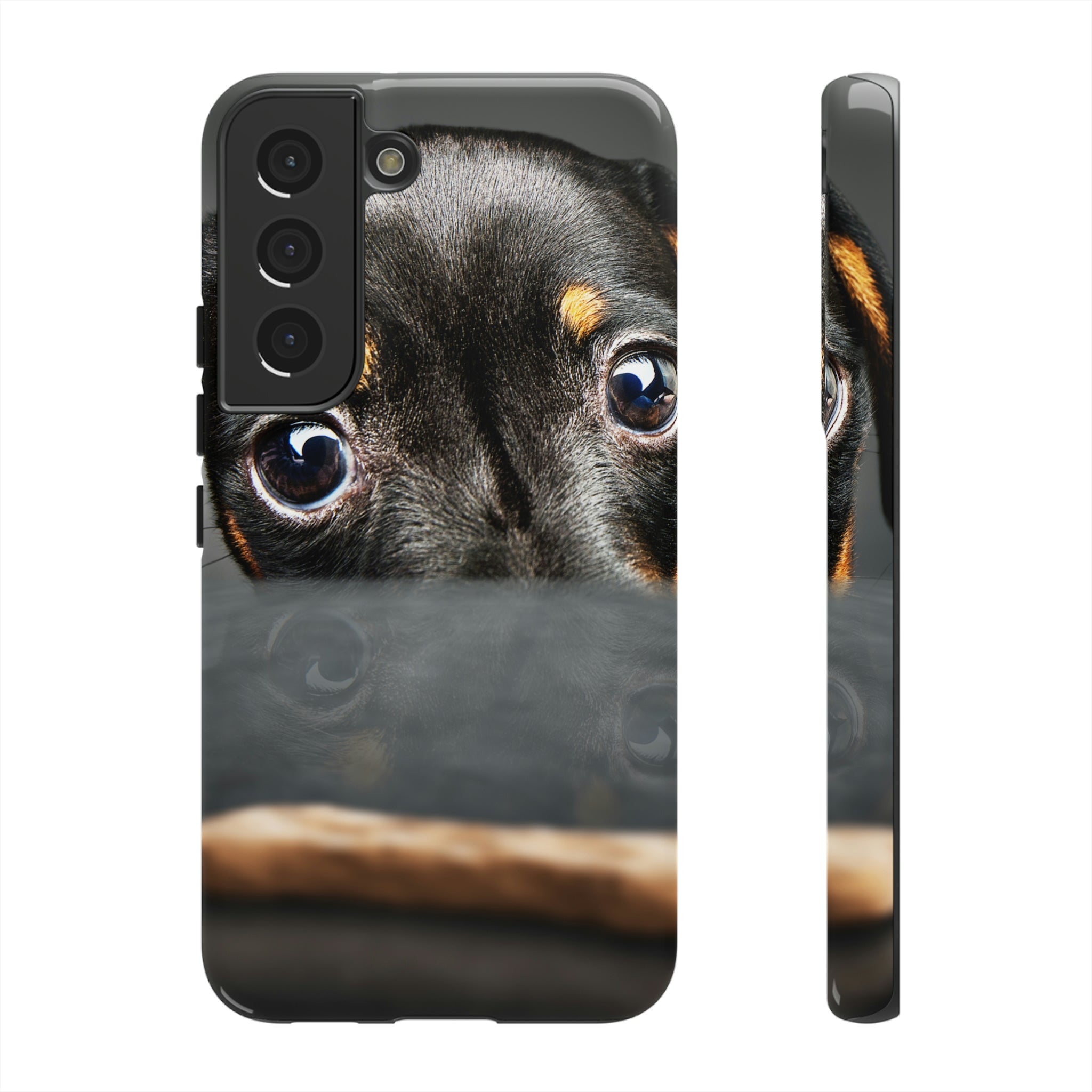 Dachshund Puppy Android Case (Protective) Samsung Galaxy S22 Glossy Phone Case