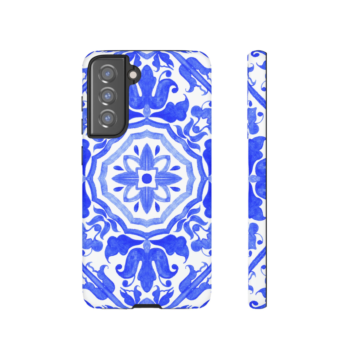 Azulejo Tiles Android Case (Protective) Samsung Galaxy S21 FE Matte Phone Case