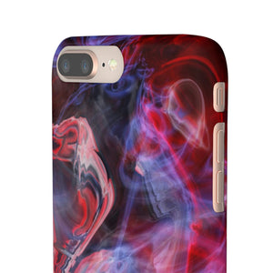 Red Marble iPhone Case (Slim) Phone Case