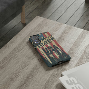 American Vintage Flag Android Case (Protective) Phone Case