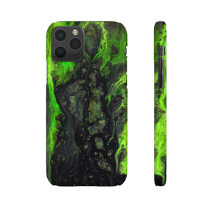 Toxic Ink Art iPhone Case (Slim) iPhone 11 Pro Glossy Phone Case