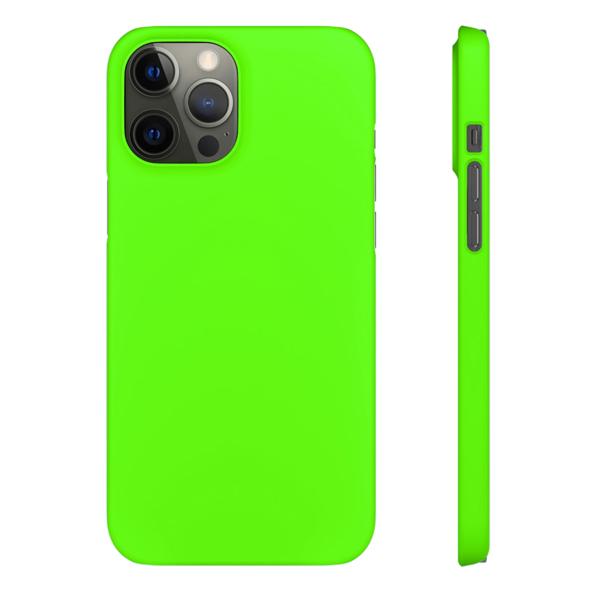 Bright Green iPhone Case (Slim) iPhone 12 Pro Max Matte Phone Case